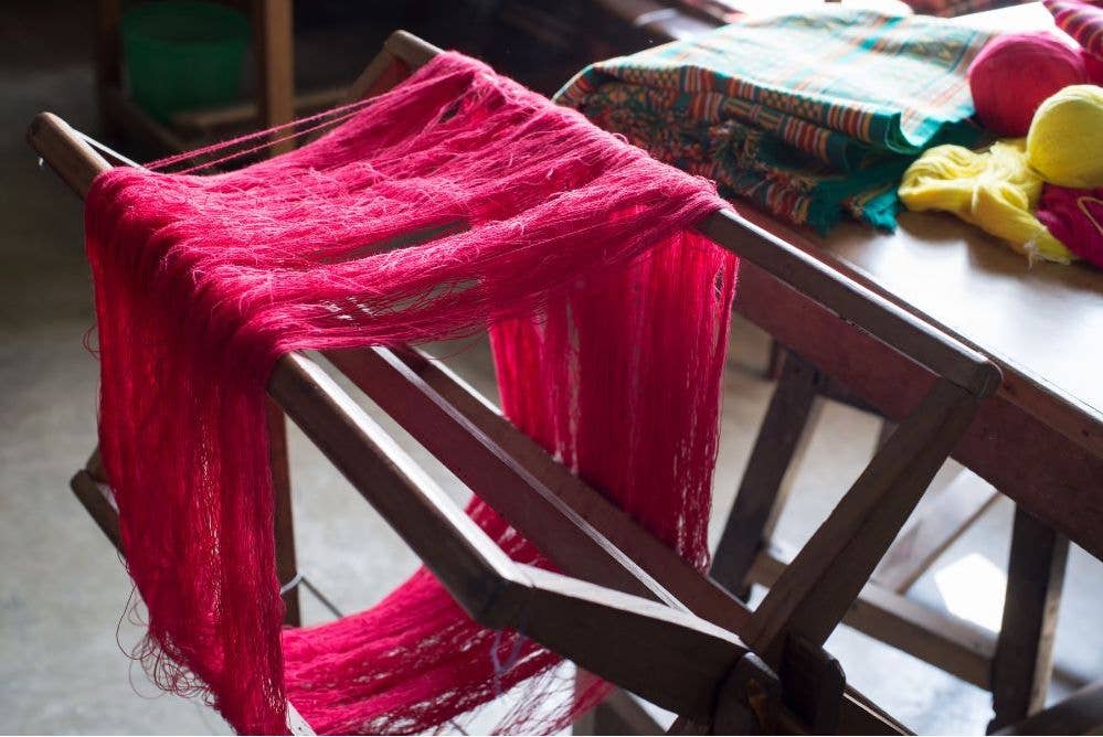 XL Handwoven Ikat Kimono (Shakti)